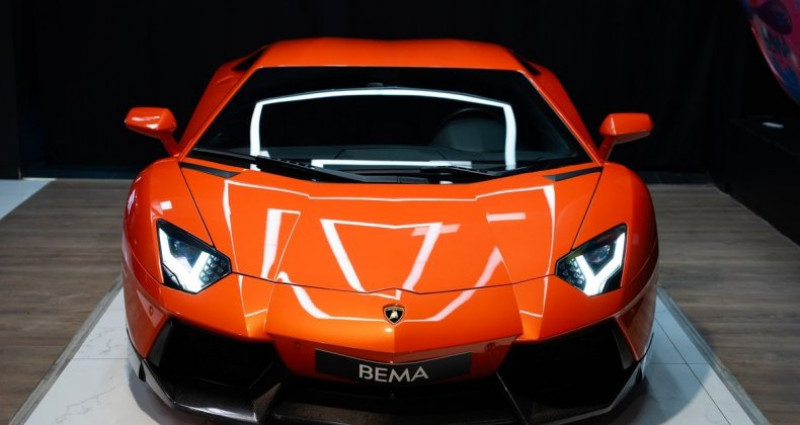 Lamborghini Aventador 6.5 V12 LP 700-4 | Arancio Argos Lift Full PPF cam�ra � part  occasion � Saint Michel Sur orge - photo n�2